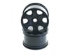 Image 1 for HPI Warlock Spoked Standard Offset 17mm Monster Truck Wheels (2) (Black)
