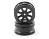 Image 1 for HPI 12mm Hex 26mm Vintage 8 Spoke Wheel (2) (Black)