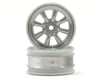 Image 1 for HPI MX60 8 Spoke Wheel (2) (6mm Offset) (Matte Chrome)