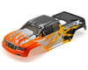 Image 1 for HPI Savage GT-2 Pre-Painted Monster Truck Body (Black/Orange/Silver)