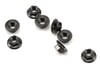 Image 1 for HPI 4mm Steel Serrated Flanged Wheel Nut (Black) (8)