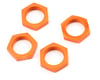 Image 1 for HPI 24mm Serrated Wheel Nut (Orange) (4)