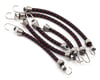 Image 1 for Hot Racing 1/10 Scale Bungee Cord Set (Black/Red) (6)