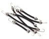 Image 1 for Hot Racing 1/10 Scale Bungee Cord Set (Black/Tan) (6)