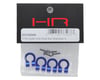 Image 2 for Hot Racing 1/10 Aluminum Tow Shackle D-Rings (Blue) (4)