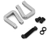 Image 1 for Hot Racing 1/10 Aluminum Monster Flat Tow Shackle (Silver) (2)
