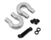 Image 1 for Hot Racing 1/10 Aluminum Monster Shackle D-Ring (Silver) (2)