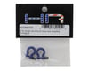 Image 2 for Hot Racing 1/10 Scale Aluminum D-Rings (Blue) (2)