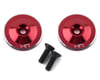 Image 1 for Hot Racing Aluminum Large Wing Buttons (Red) (2)