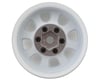 Image 2 for Hot Racing 1.9" Steel Beadlock 6-Lug Wagon Wheels (White) (4)