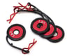 Image 1 for Hot Racing Red Body Washer & Clip Leash Retainer Set