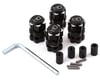 Image 1 for Hot Racing Aluminum +10mm 17mm Splined Hubs for Traxxas Maxx