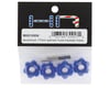 Image 2 for Hot Racing Aluminum 17mm Splined Hubs for Traxxas Maxx (Blue)