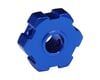 Image 3 for Hot Racing Aluminum 17mm Splined Hubs for Traxxas Maxx (Blue)