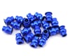 Image 1 for Hot Racing Aluminum Pivot Ball Set (Blue) (20)