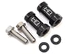 Image 1 for Hot Racing Axial Wheel Hub Extensions w/12mm Hex (Black) (2) (+18mm)
