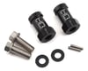 Image 1 for Hot Racing Axial Wheel Hub Extensions w/12mm Hex (Black) (2) (+15mm)