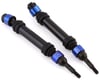 Image 1 for Hot Racing Front Light Weight Metal CV Splined Drive Shaft for Traxxas Slash 4x4