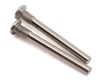 Image 1 for Hot Racing Hardened Chrome Plated Caster Block King Pin Set for Traxxas 2WD (2)