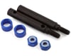 Image 1 for Hot Racing S2 Spring Steel Portal Drive Stub Axles for Traxxas TRX-4 (+5mm)