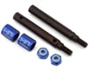 Image 1 for Hot Racing S2 Spring Steel Portal Drive Stub Axles for Traxxas TRX-4 (+10mm)