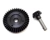 Image 1 for Hot Racing Steel Helical Diff Ring Pinion Gear Set (38T 13T)
