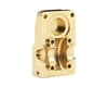 Image 3 for Hot Racing Axial SCX24 Brass Differential Cover w/Stainless Axle Skid Plate