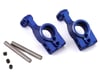 Image 1 for Hot Racing Pro Rear Axle Carriers for Traxxas 2WD (Blue)