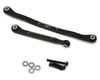 Image 1 for Hot Racing Redcat Ascent-18 Aluminum Fix Link Steering Rod Set (Black)