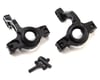 Image 1 for Hot Racing Axial Yeti Aluminum Steering Knuckles (Black) (2)