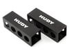 Image 1 for Hudy 30mm Lightweight 1/8 Droop Gauge Support Blocks (2)