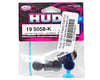Image 2 for Hudy 18mm Plastic V2 Handle Cap Set (Black) (6)
