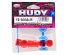 Image 2 for Hudy 18mm Plastic V2 Handle Cap Set (Red) (6)