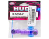 Image 2 for Hudy 18mm Plastic V2 Handle Cap Set (Violet) (6)