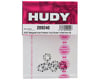 Image 2 for Hudy Vinyl Body Post Hole Protector Spacers (8) (7x16x0.5mm)