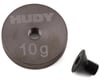 Image 1 for Hudy 15mm Pure Tungsten Round Weight (Thin - 10g)