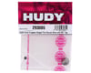 Image 2 for Hudy 15mm Pure Tungsten Round Weight (Thin - 10g)