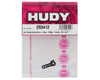 Image 2 for Hudy Aluminum Offset 2 Hole Clamp Servo Horn (24T) (Hitec)