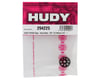 Image 2 for Hudy Hard Steel Mod 0.8 Pinion Gear (5mm Bore) (25T)