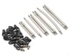 Image 1 for Incision SCX10 II 1/4" Stainless Steel Link Kit (10) (12.3" Wheelbase)