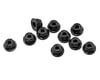 Image 1 for Vanquish Products 4mm Flanged Serrated Wheel Nylon Lock Nuts (10)
