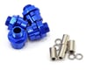 Image 1 for Team Integy 17mm Aluminum Hex Wheel Hub Set (Blue) (4) (+6mm Offset)