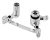 Image 1 for Team Integy 1/8 Yeti XL Rock Steering Bell Crank Set (Silver)