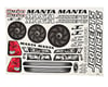Image 2 for JConcepts Illuzion "Manta V2" Short Course Truck Body (Clear) (One Size Fits Most)