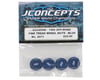 Image 2 for JConcepts Illuzion 17mm Lightweight Closed End Fine Thread Wheel Nut (Blue) (4)