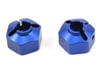 Image 1 for JConcepts 12mm Aluminum Rear Hex Adapter Set (Blue) (2)
