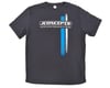 Image 1 for JConcepts Gray Racing Stripes Moisture Wicking T-Shirt