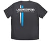 Image 2 for JConcepts Gray Racing Stripes Moisture Wicking T-Shirt