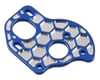 Image 1 for JConcepts B6.1/B6.1D Aluminum "3 Gear" Layback Honeycomb Motor Plate (Blue)