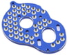 Image 1 for JConcepts B5M Aluminum "3 Gear" Honeycomb Motor Plate (Blue)